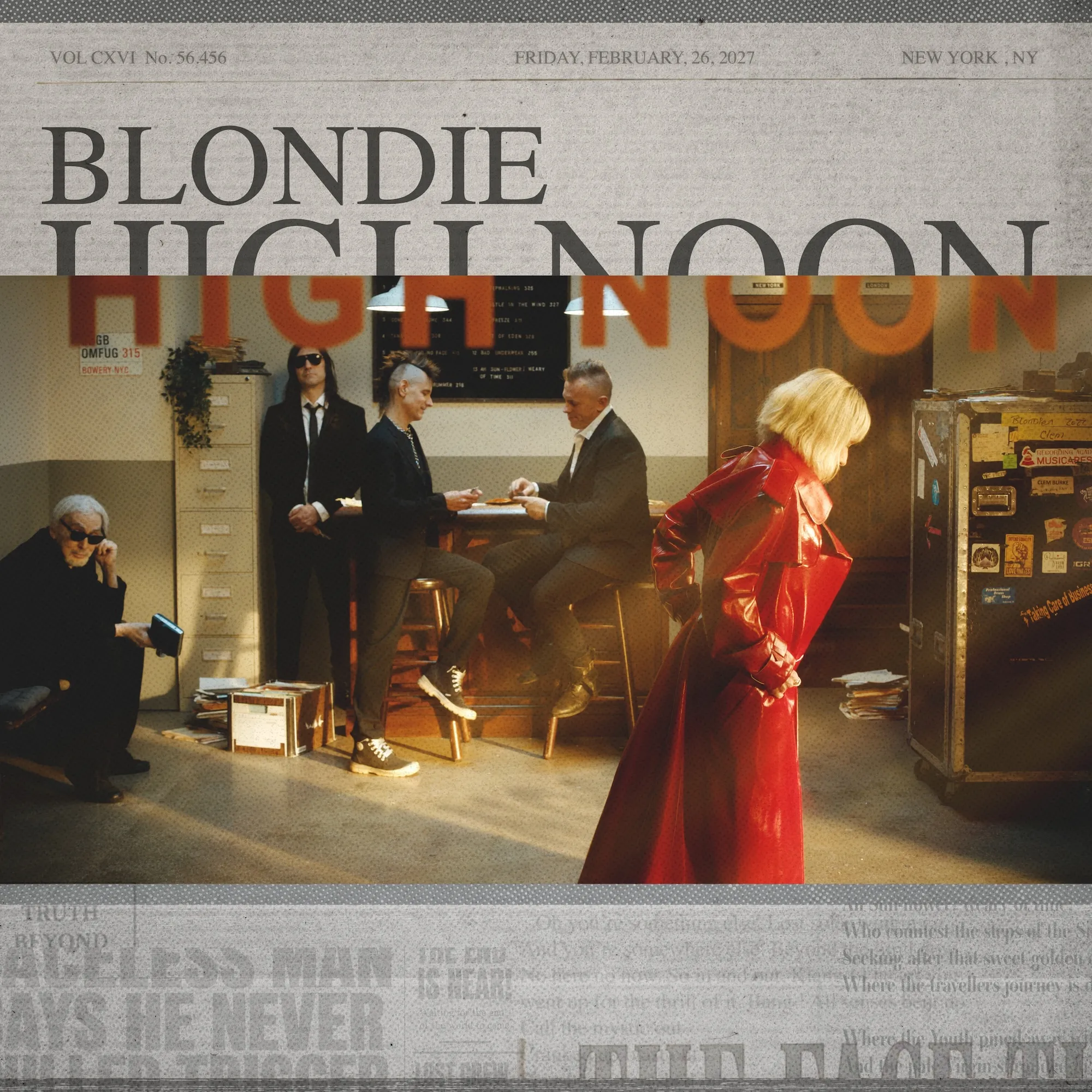 Blondie Unveils Final Studio Album “High Noon” With Clem Burke; Listen to “Spectral Eyes” Featuring Johnny Marr